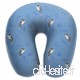 Travel Pillow Agility Border Collies Blue Memory Foam U Neck Pillow for Lightweight Support in Airplane Car Train Bus - B07VC84XVL